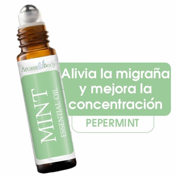 Aceite Esencial Roll On Mint (Menta Piperita)